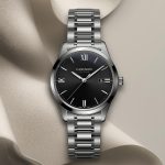 canovate classic link stainless steel watch (silver/black)
